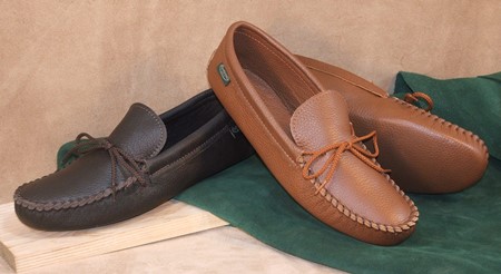moccasin shoes leather